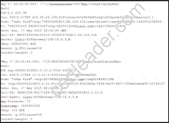 300-080 dumps exhibit